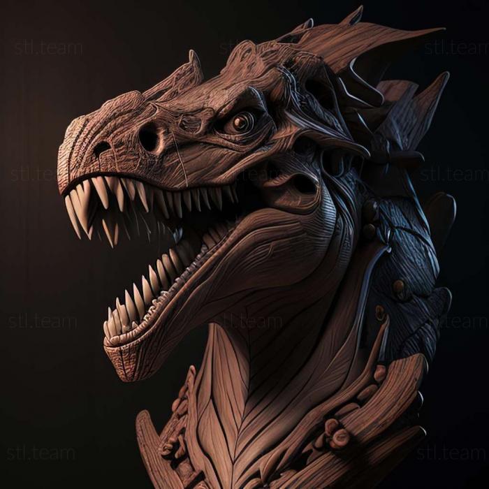 3D model Indominus ex (STL)